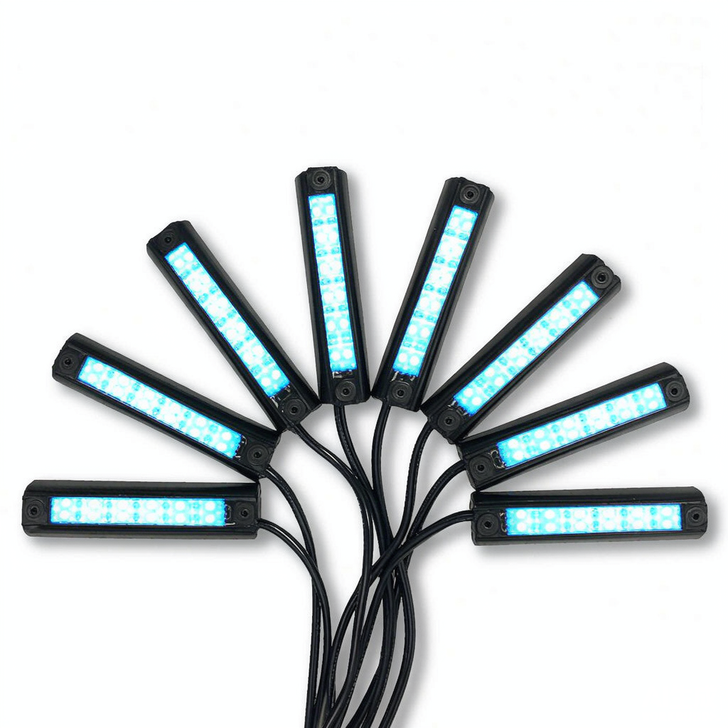 NWH-R8 RGB Color Rock Light 4/6/8pods Wireless remote control, Bluetooth
