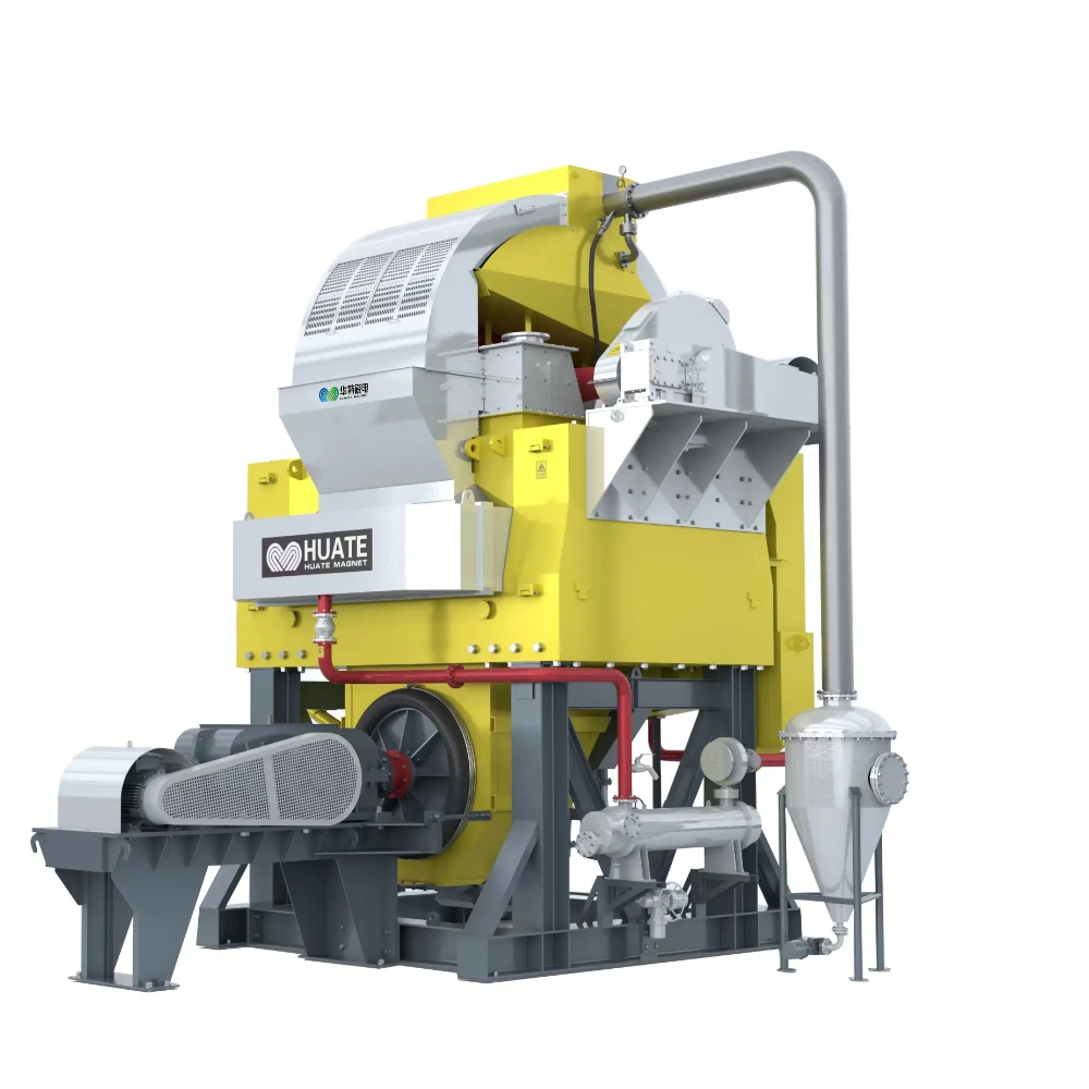 Metallic Mineral Separation- Wet Vertical Ring High Gradient Electromagnetic Separator