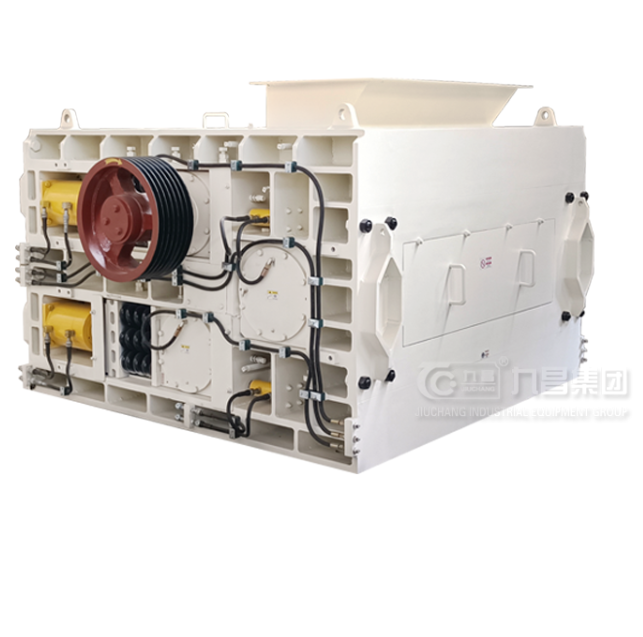 Three-roller crusher