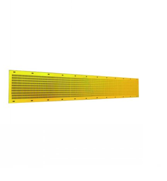 Polyurethane tension sieve plate