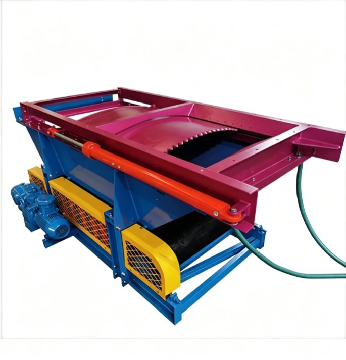 Advantages of the remote-controlled anti-breach rubber chain feeder
