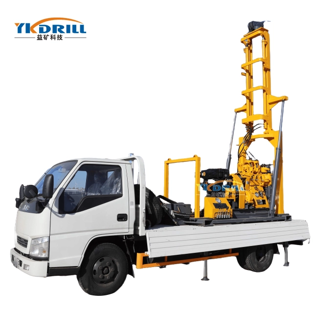 XYC-200YY Truck Mounted Hydraulic Borehole Drilling Rig for Mobile Truck Mounted Groundwater