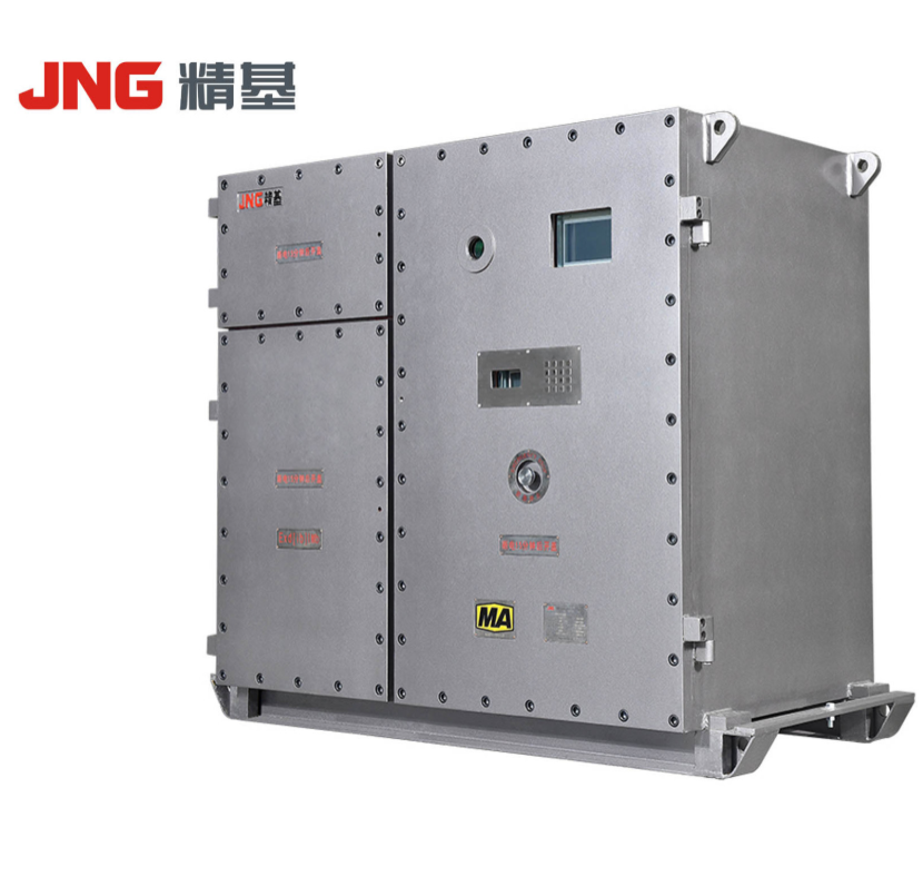Explosive-proof and intrinsic safety type frequency converter for mines