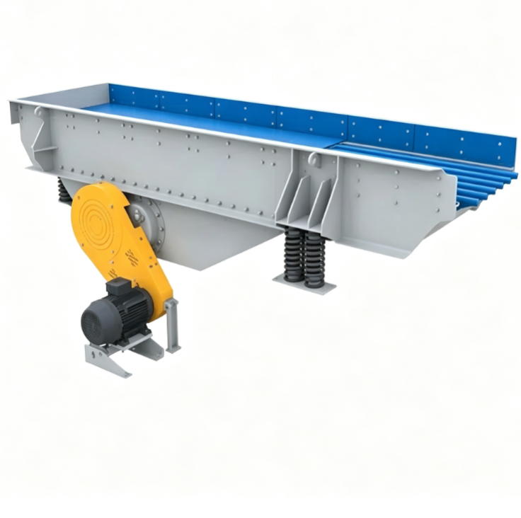 Rod-type vibrating feeder