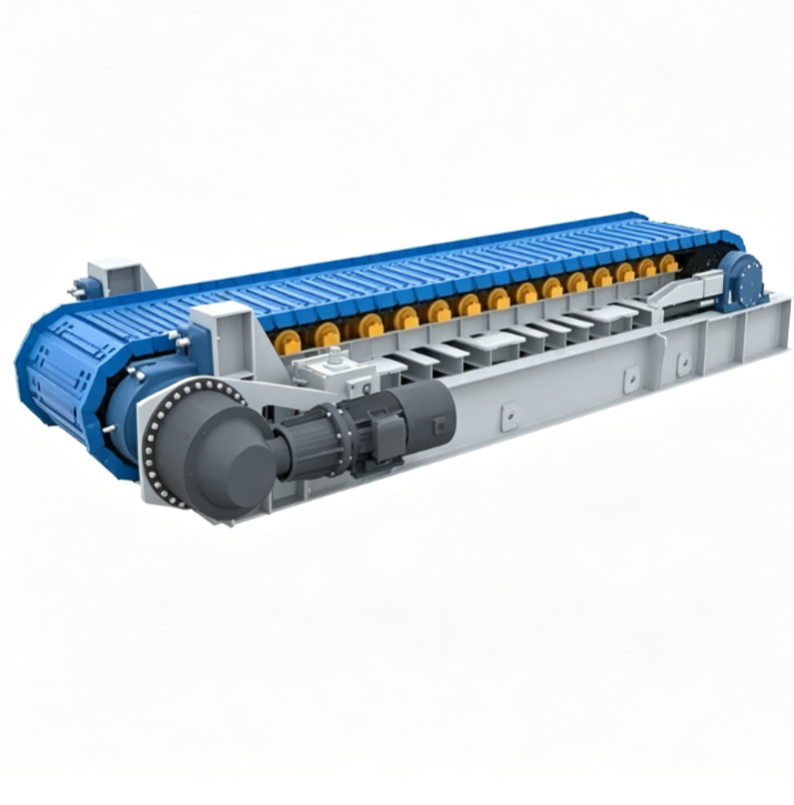Plate stone feeder