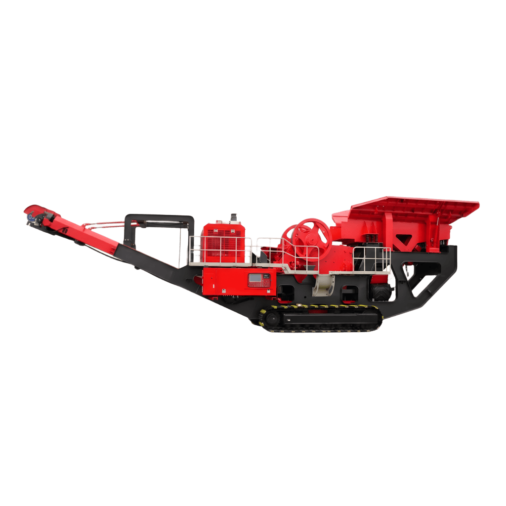 Track Mobile Jaw Crushing Plant
