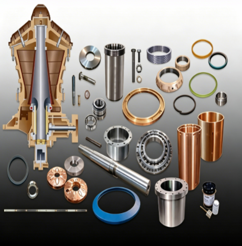 SG GYRATORY CRUSHER PARTS