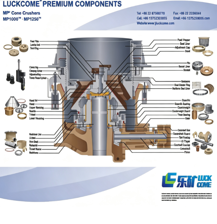 MP CONE CRUSHER PARTS
