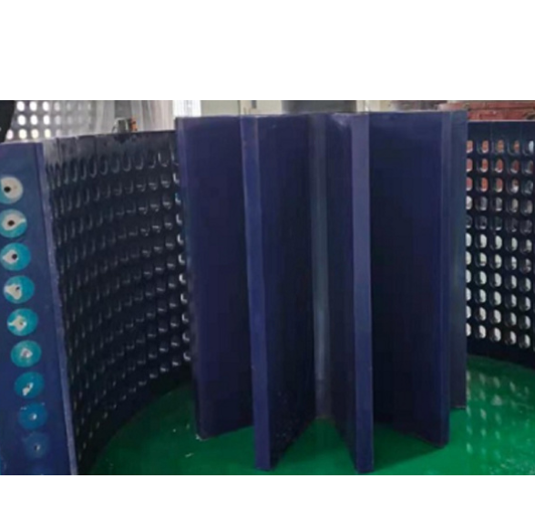 Polyurethane stator and rotor of flotation machine