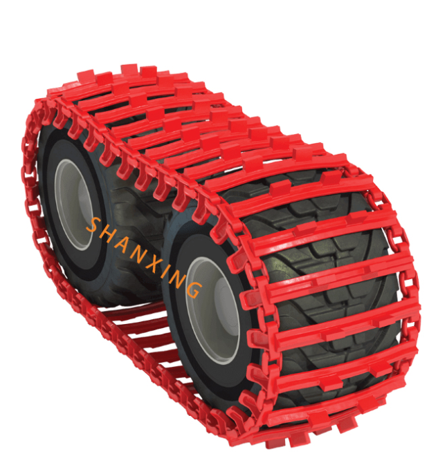 Forest tire protection chain