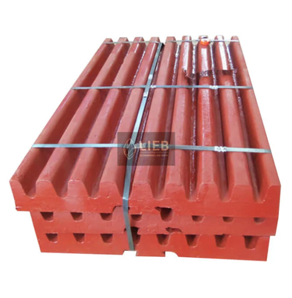 Jaw Crusher Spare parts High Manganese Steel Plate For Jaw Crusher Swing Plate