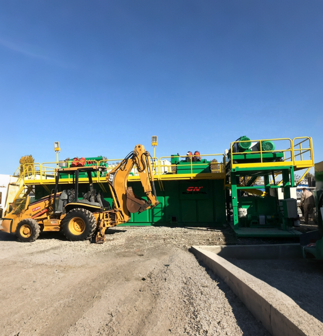 Hydrovac Slurry Treatment System