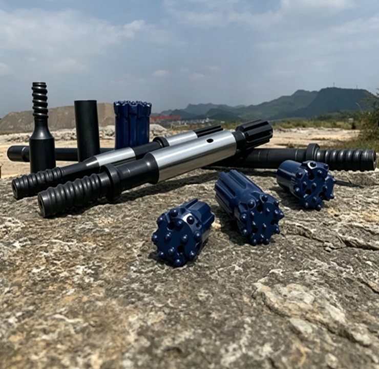 TOP HAMMER TOOLS FOR SURFACE DRILLING