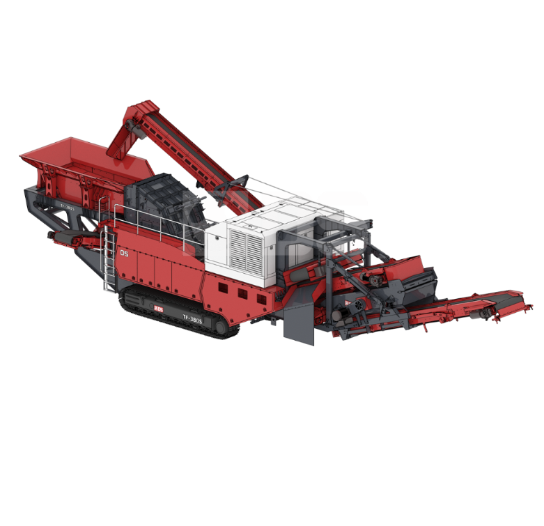 TAFS TRACKED CRUSHING AND SCREENING PLANT