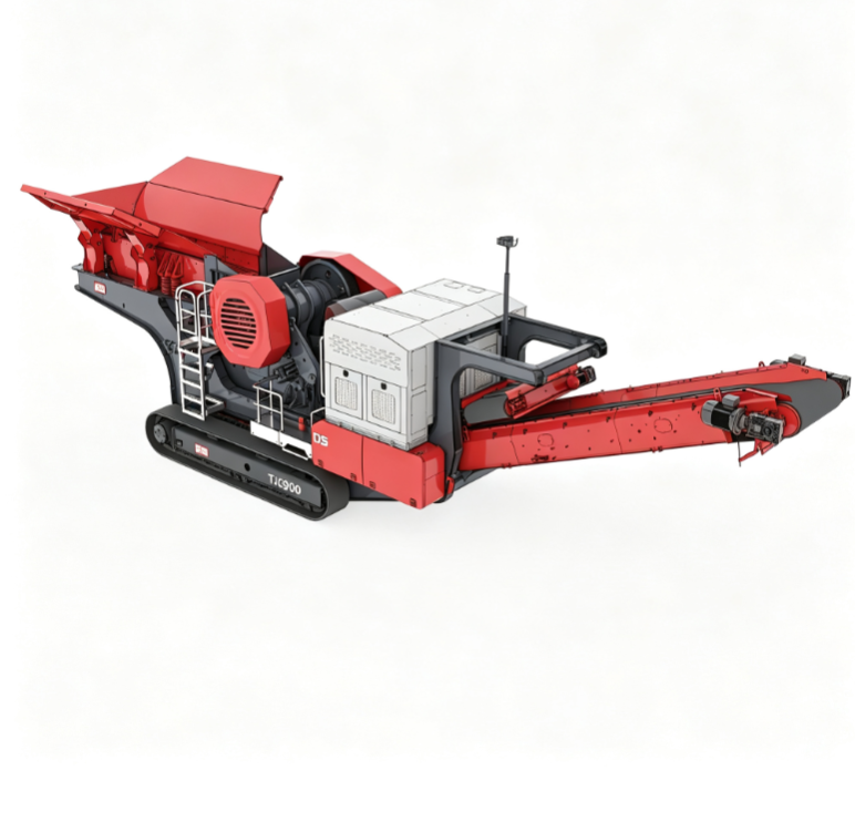 TJC TRACKED JAW CRUSHER