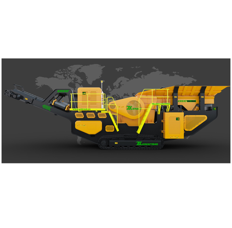KJ SERIES CRAWLER MOBILE JAW CRUSHING PLANT