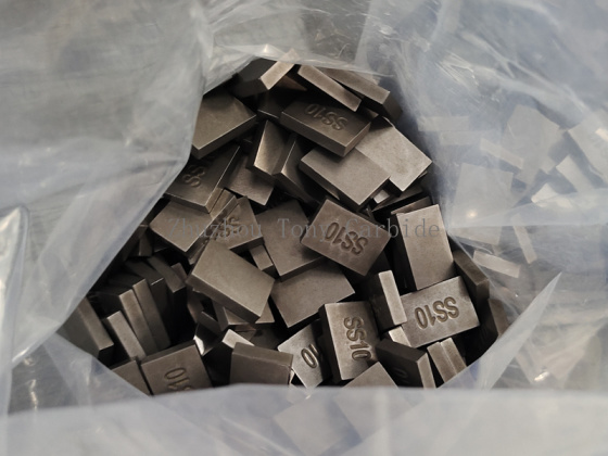Cemented Carbide Tips SS10 20*12*3 for Stone Cutting