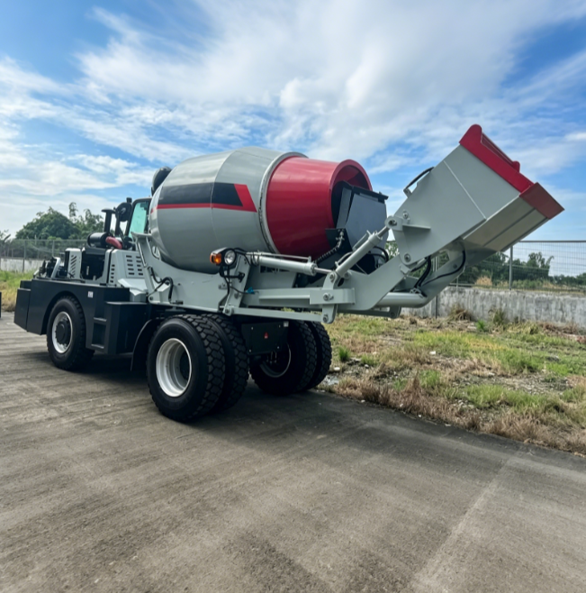 Self Loading Concrete Mixer for sale Indonesia