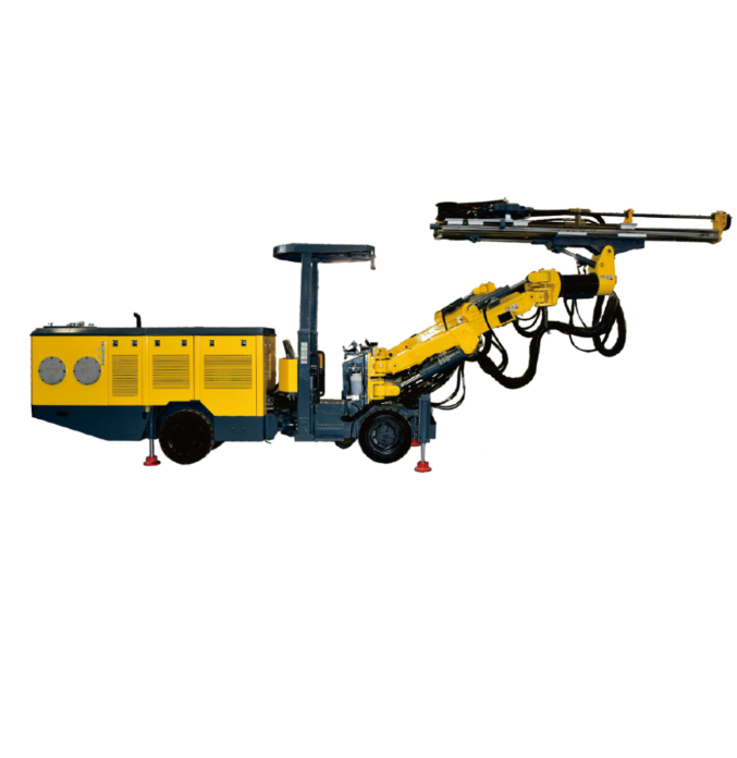 Small tunneling drilling rig