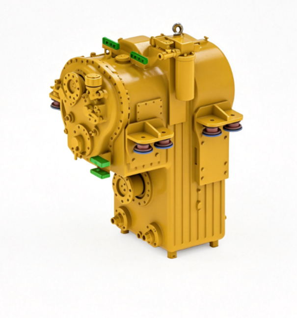 55T mining truck drivetrain solution