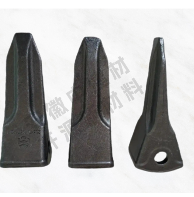 Alloy bucket teeth and tooth seats