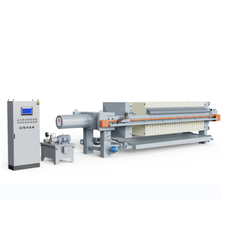 Handle vibrating the filter press