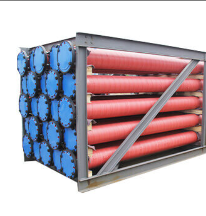 Steel pipe with rubber liner