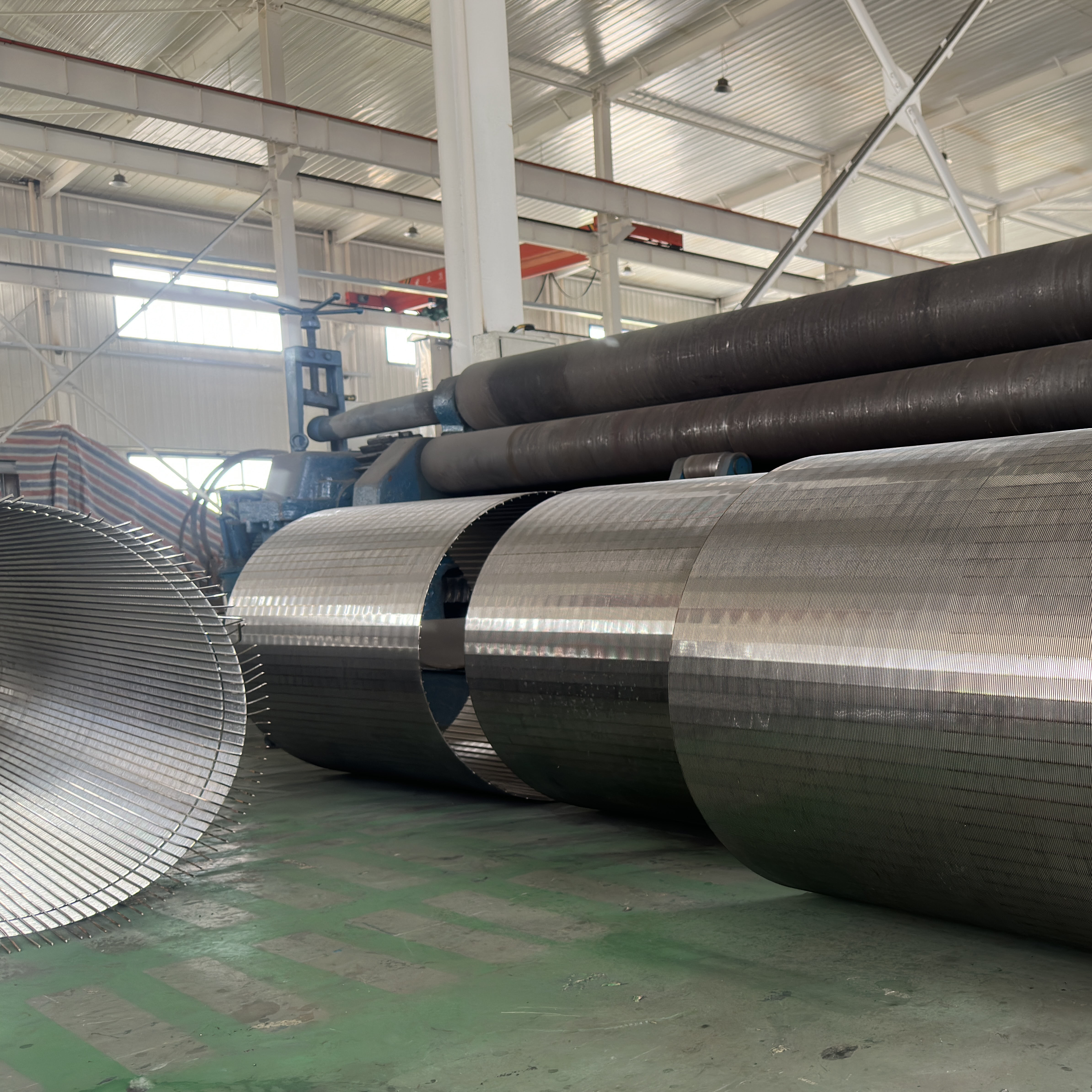 High Efficiency Rotary Drum Screen Stainless Steel Rotary Drum Filter Screen