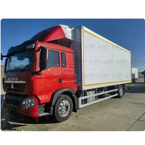HOWO T5G 4x2 Refrigerated Truck With Side Door (Long Van)