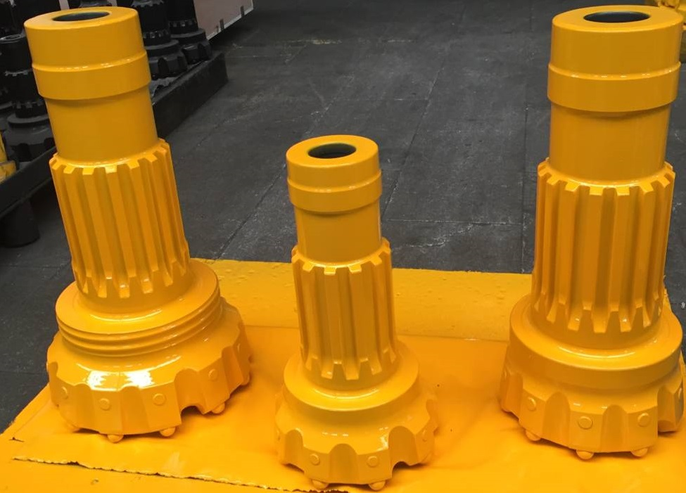 Pneumatic percussion drilling