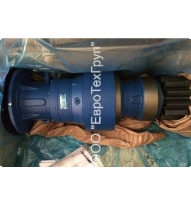 Gearbox for the slewing drive of the tower crane KB408.