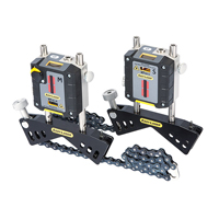 Laser shaft alignment systems