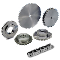 Chains, sprockets, pulleys