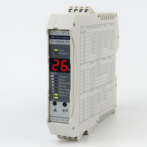 NPSI-TP Normalizing Thermocouple and Voltage Signal Converter