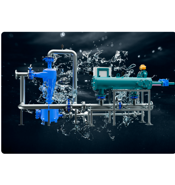 Complete pre-treatment plant