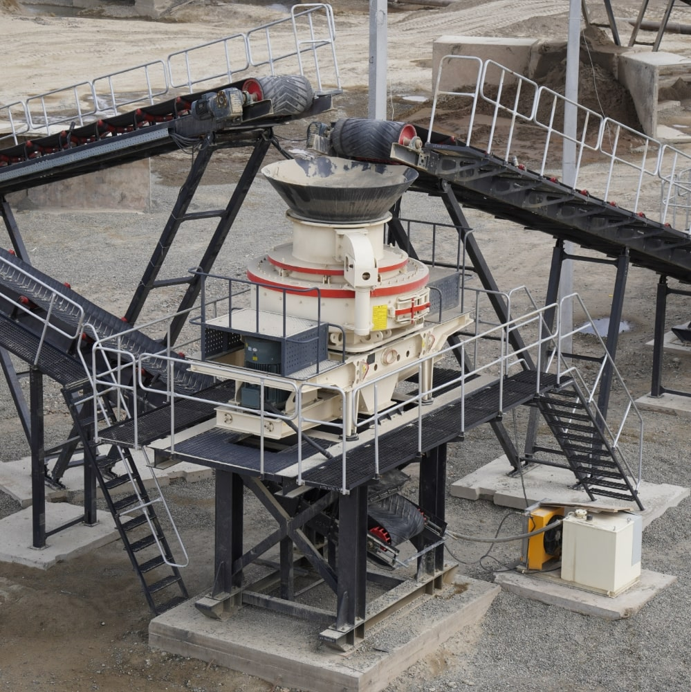 Centrifugal impact crushers