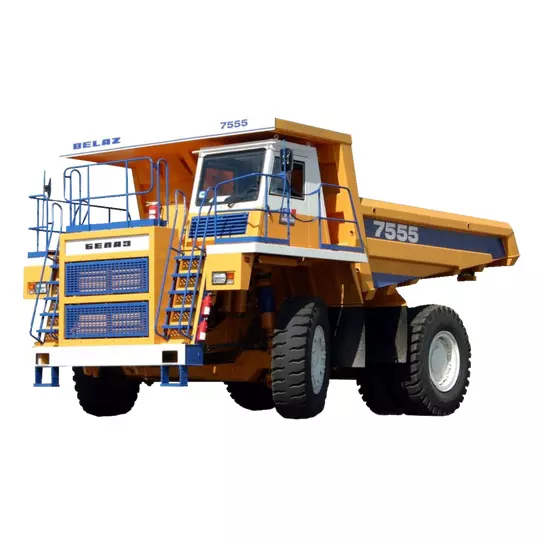 Operation of the BelAZ 7555 dump truck Mining Truck Driver Courses