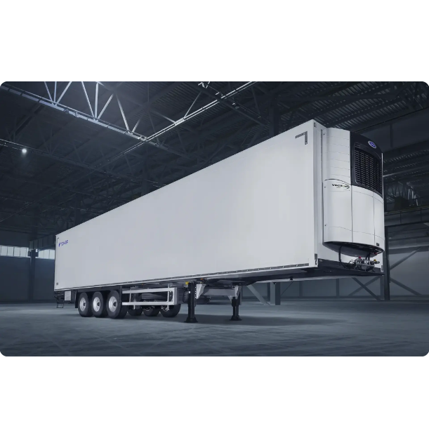 Refrigerated semi-trailer Tonar R3-13D (66 Euro pallets)