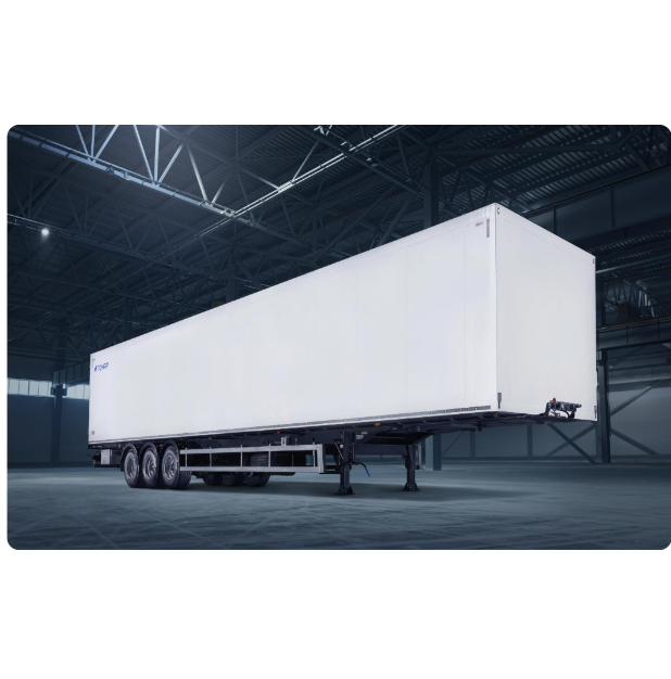 Insulated semi-trailer Tonar R3-16 (41 Euro pallets)