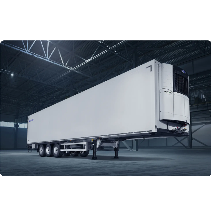 Refrigerated carcass semitrailer Tonar R3-13T