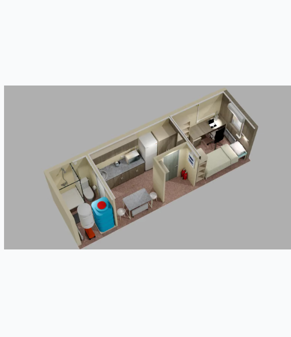 Residential car-house "1 PK"