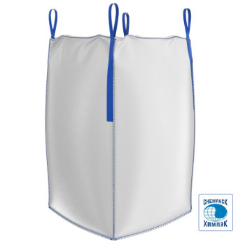 Four-line flexible containers with sewn-in slings