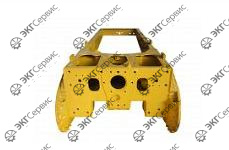 Side clutch housing with spars