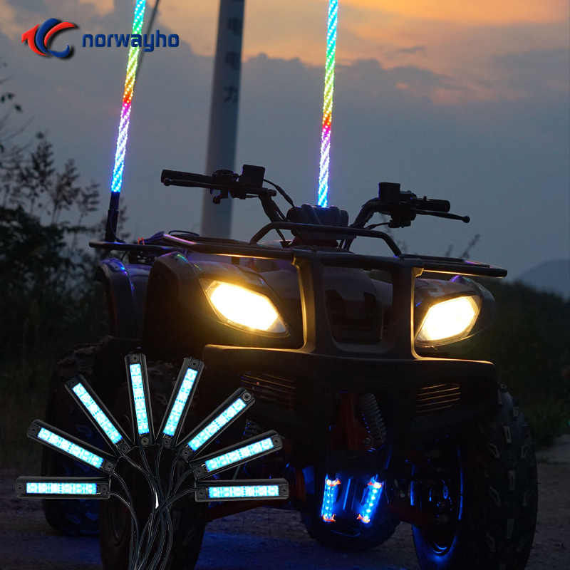 NWH-R8 RGB Color Rock Light 4/6/8pods Wireless remote control, Bluetooth