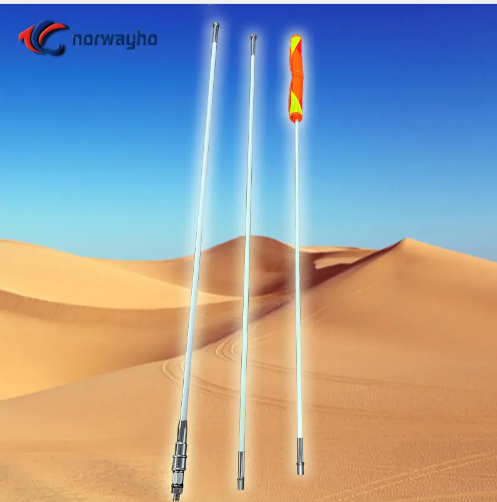 NWH-KY05 TOP LED LIGHT FULLY WRAPPED SOLID COLOR WARNING MINING SAFETY LED WHIPS
