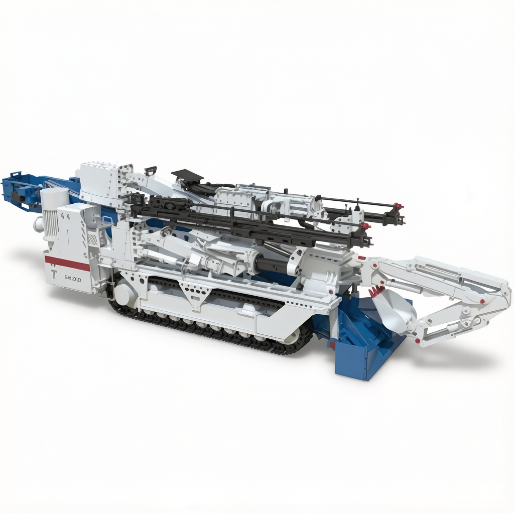Double Boomer Hydraulic Crawler Drilling Rig Machine