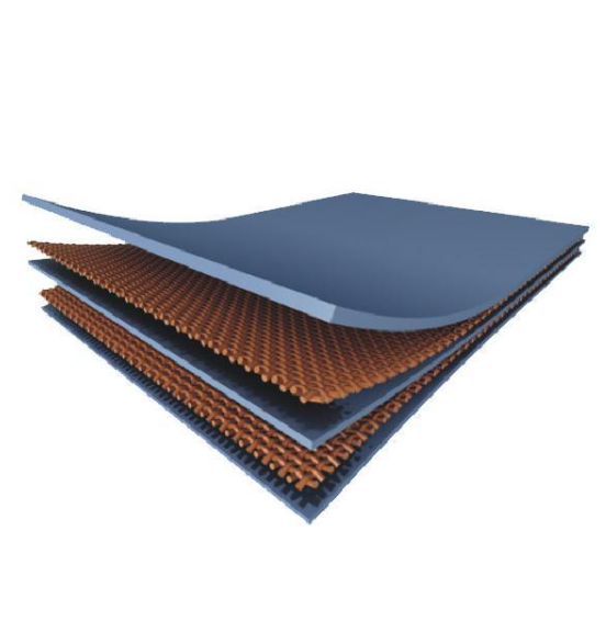 Cold-resistant conveyor belts