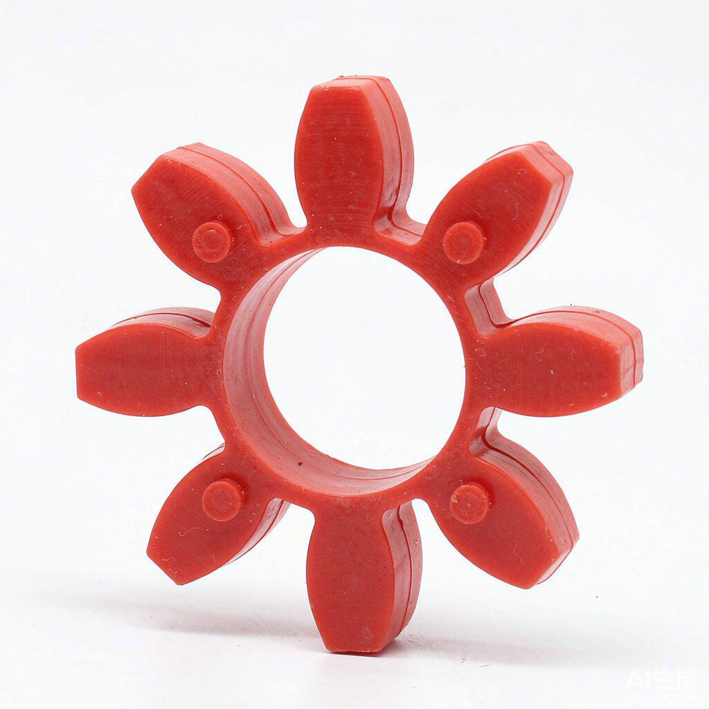 Elastic inserts for couplings