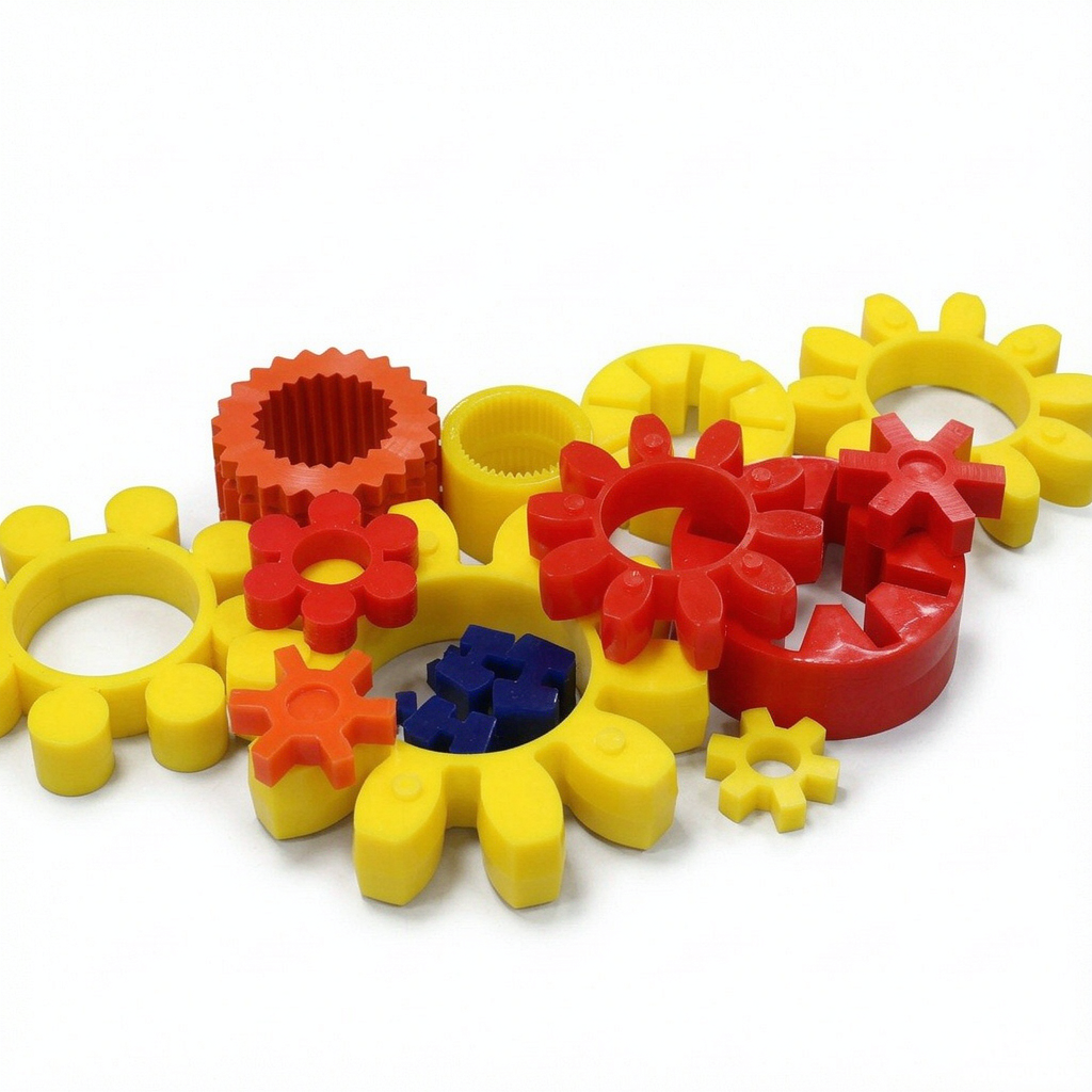 Elastic inserts for couplings