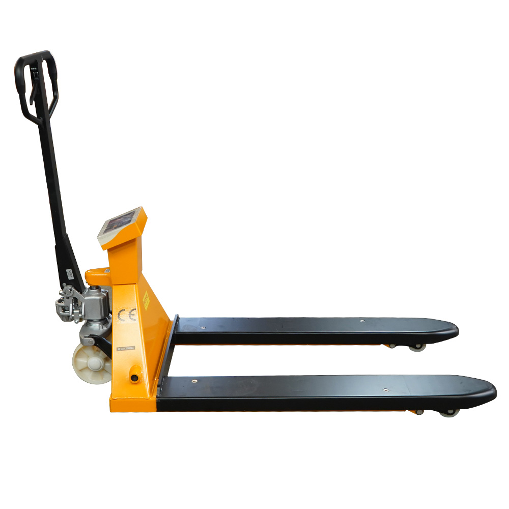 Standard 2000kg Powder Coated Pallet Jack with Scale (PJR110)
